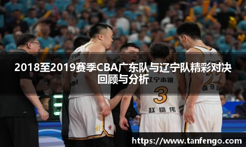 2018至2019赛季CBA广东队与辽宁队精彩对决回顾与分析
